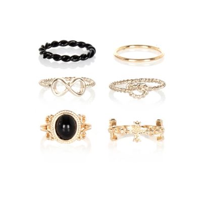 Eclectic midi and finger rings pack