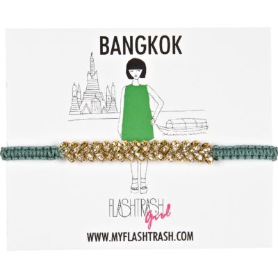 Blue Flash Trash Girl Bangkok bracelet