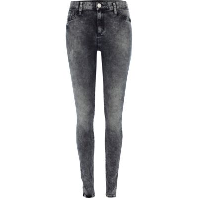 river island black molly jeggings