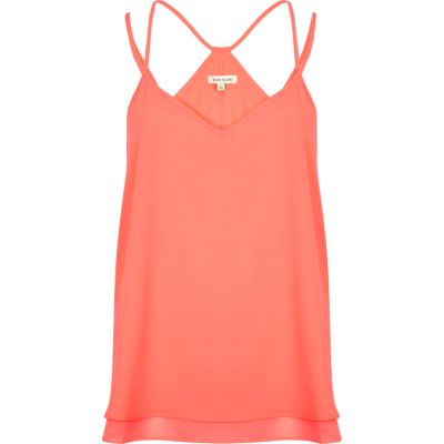 bright coloured cami tops