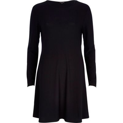 Black swing dress