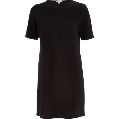 Black t-shirt dress