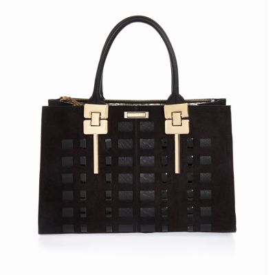 woven bag black