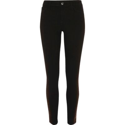 river island black molly jeggings