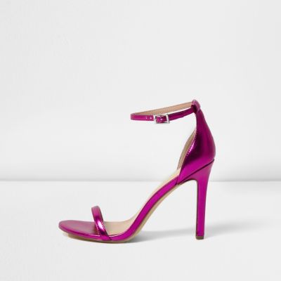 barely there pink sandals