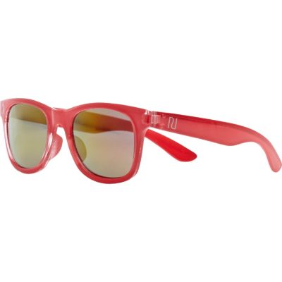 Girls coral retro sunglasses