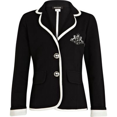 Girls black blazer
