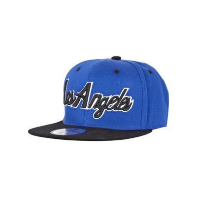 Girls blue Los Angeles trucker hat