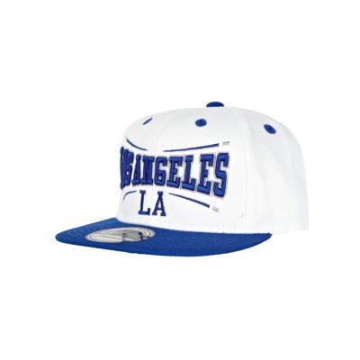 Girls white Los Angeles trucker hat