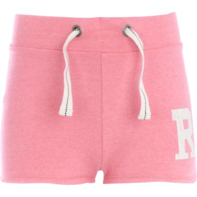 Girls fluro pink R shorts
