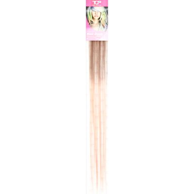 Girls pink hair extensions