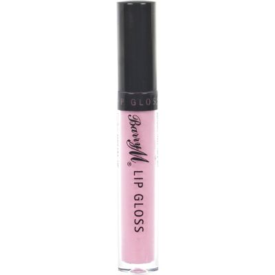 Girls pastel pink shimmer lip gloss wand