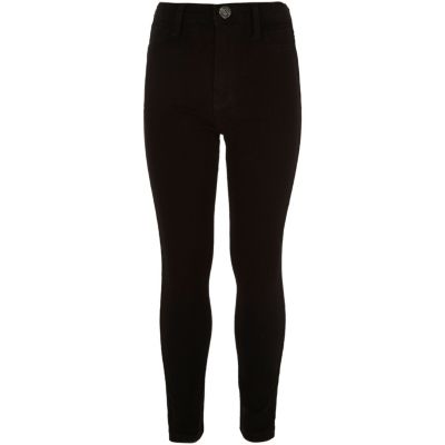 river island black molly jeggings