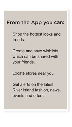 You can now shop the hottest looks and trends from your iPhone and iPad