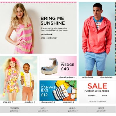 Shop the latest fashions at River Island