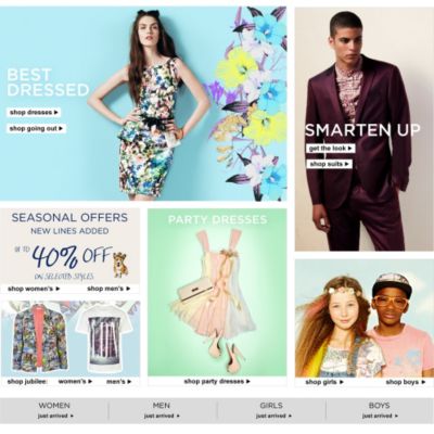 Shop the latest fashions at River Island