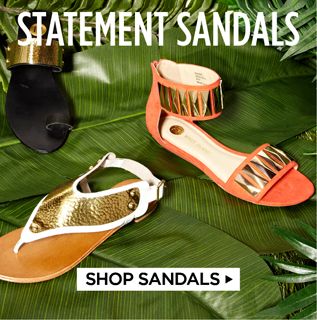 STATEMENT SANDALS