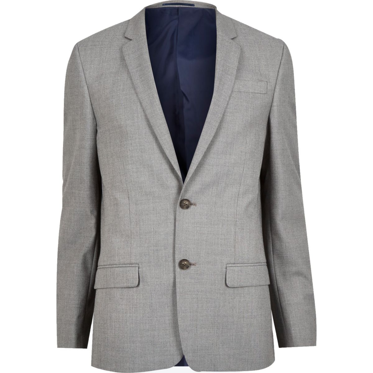 Light grey single breasted vest - Suits - Sale - men
