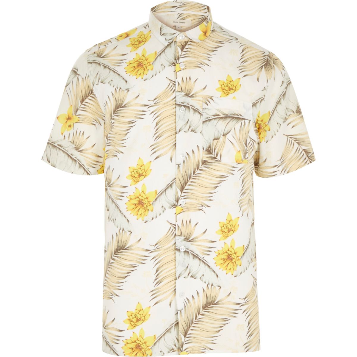 white lotus hawaiian shirt