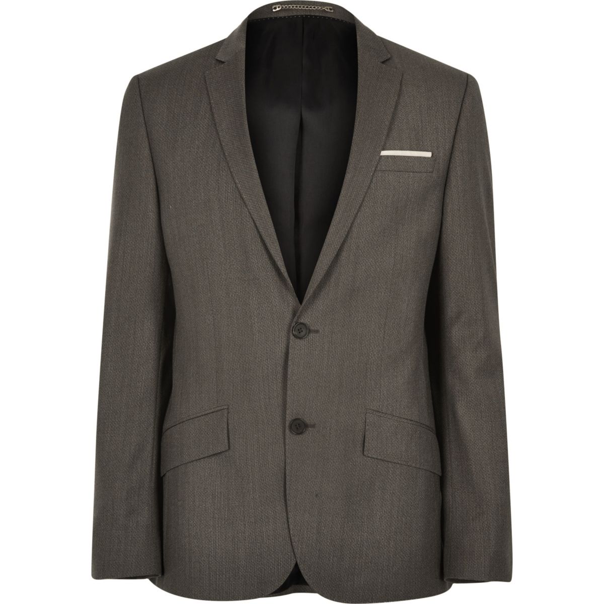 River Island Mens Brown premium wool suit jacket £60.00 Bluewater