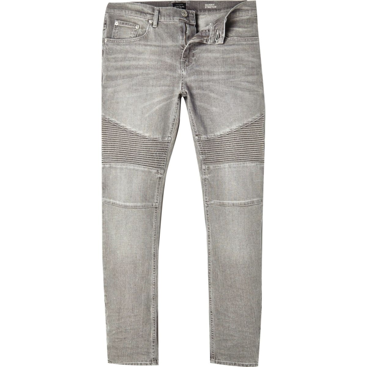 Grey Sid skinny biker jeans - Jeans - Sale - men