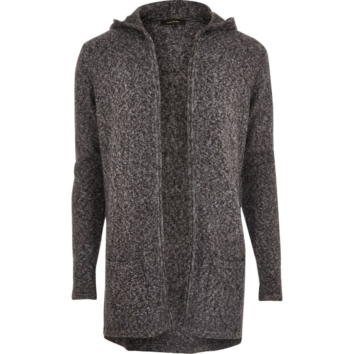 Grey grunge  mohair open cardigan  Jumpers Cardigans  