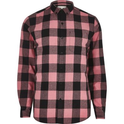 buffalo check mens shirt