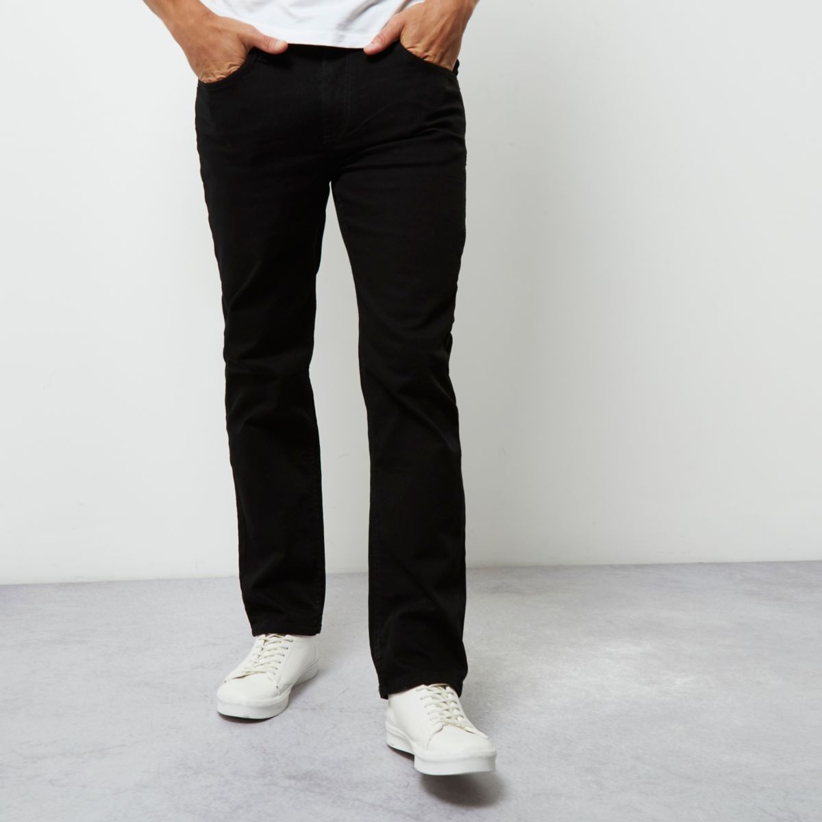 river island straight leg jeans