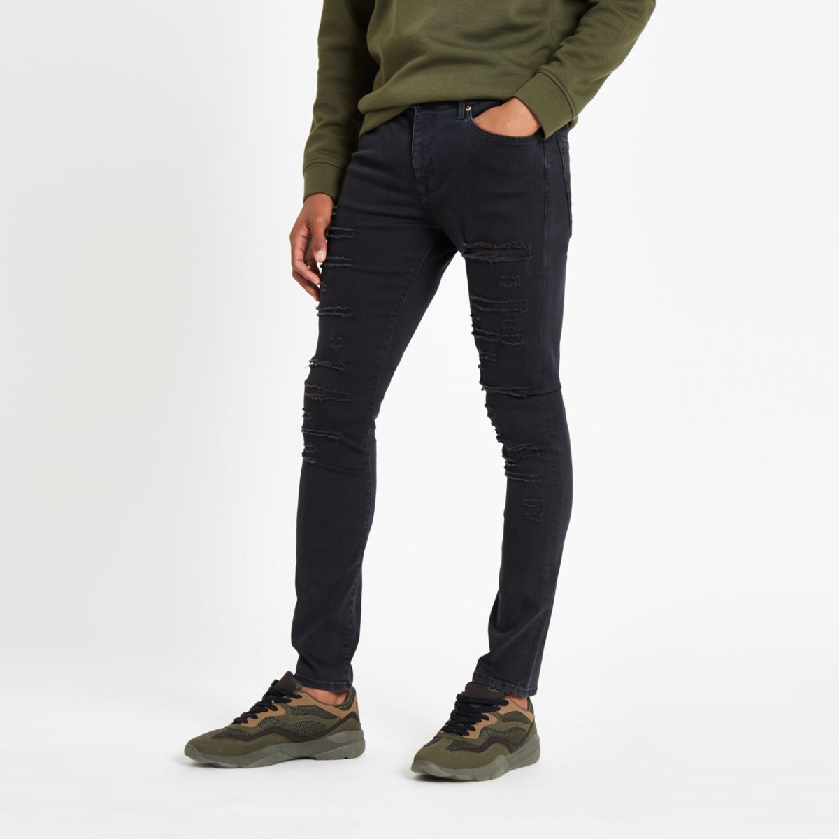 mens super skinny jeans