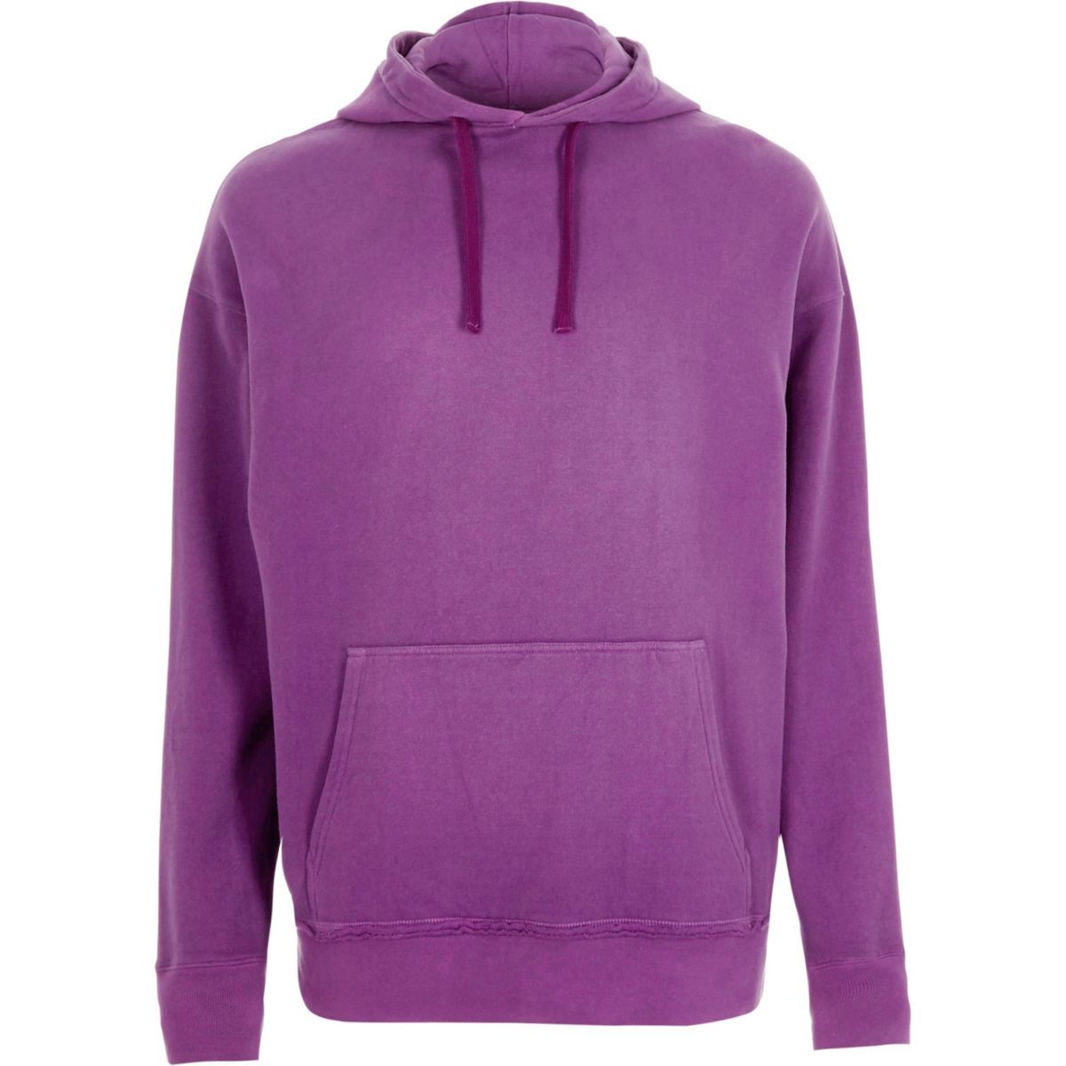 Purple washed hoodie - Hoodies - Hoodies & Sweatshirts - men