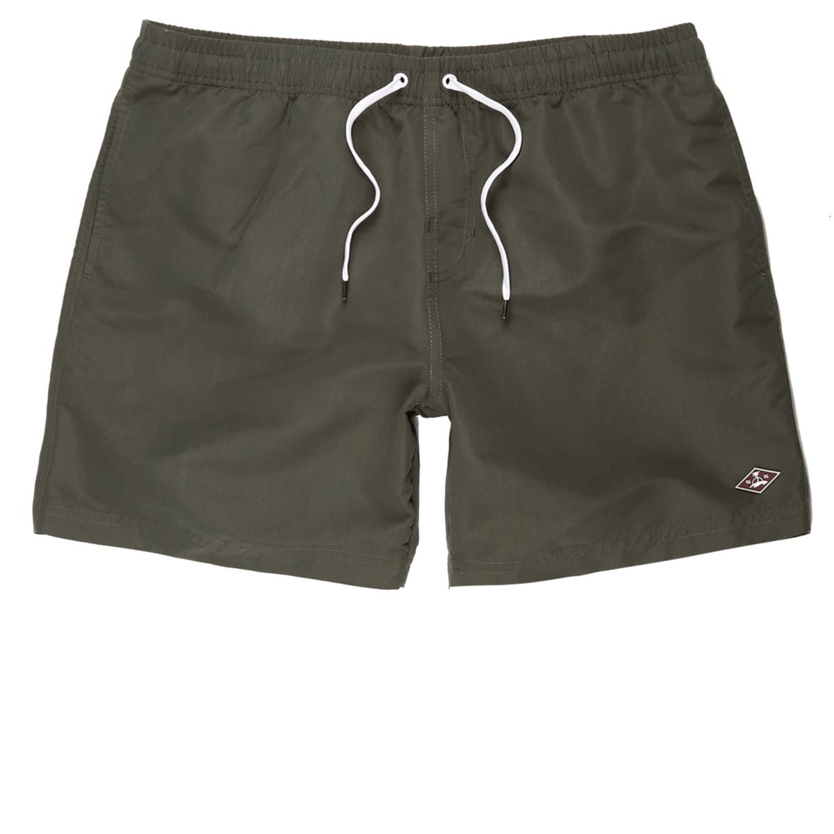 Khaki green swim shorts - Shorts - Sale - men