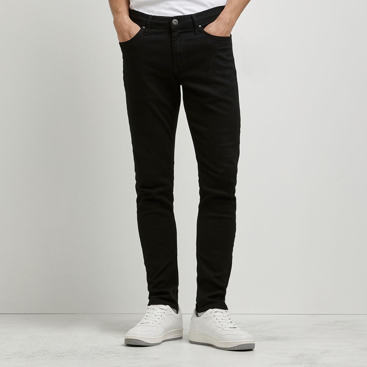 skinny black p * * * *