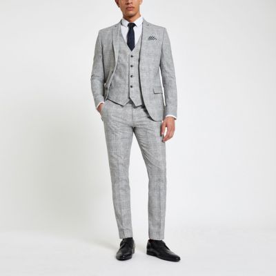 Get Black Shirt And Grey Check Pants Images