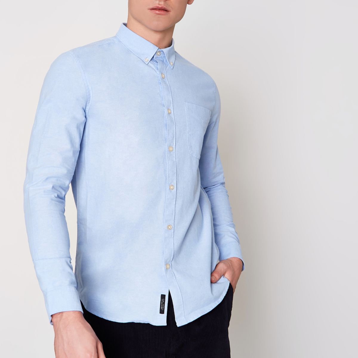 oxford shirt blue