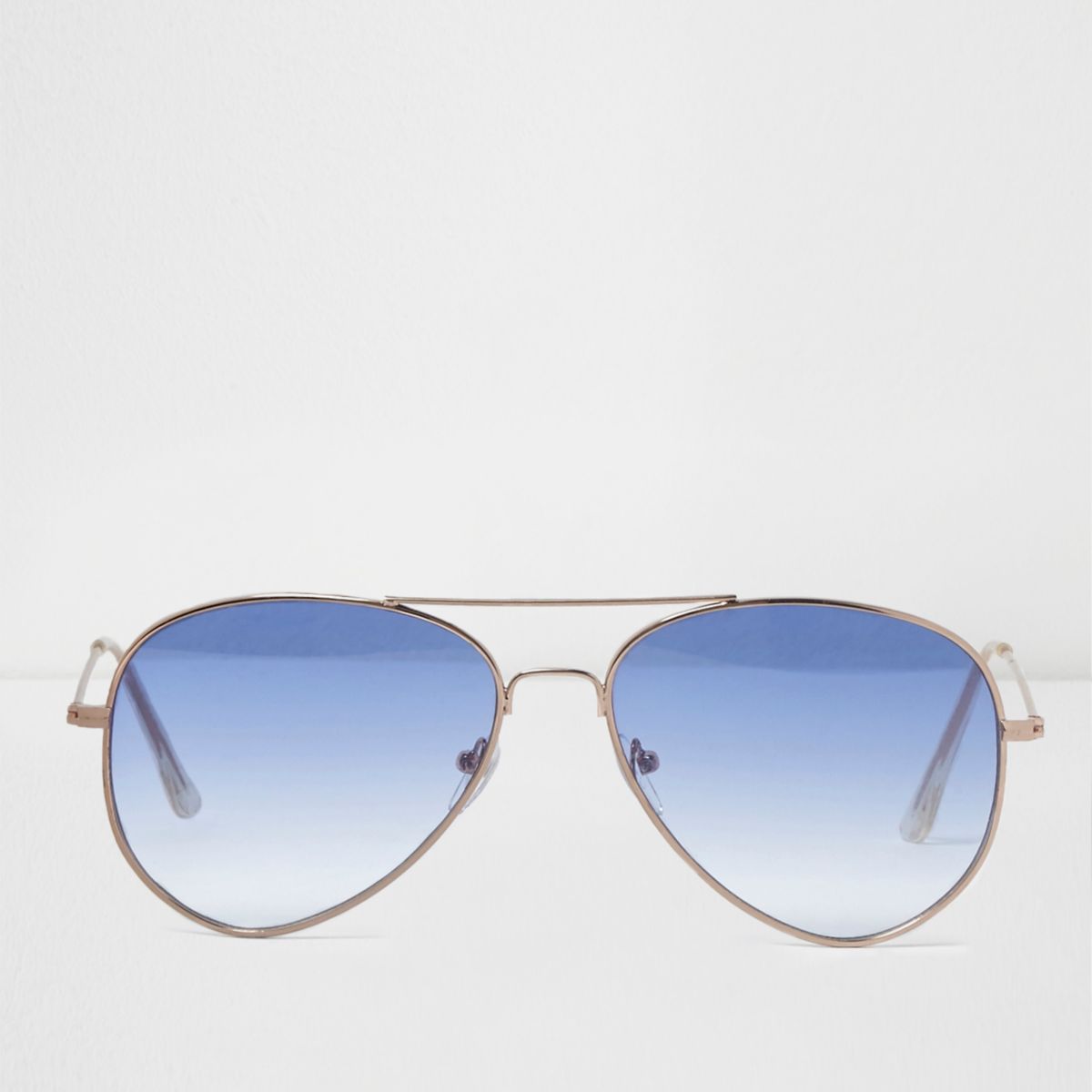 Blue tinted lenses aviator sunglasses - Aviator Sunglasses - Sunglasses ...