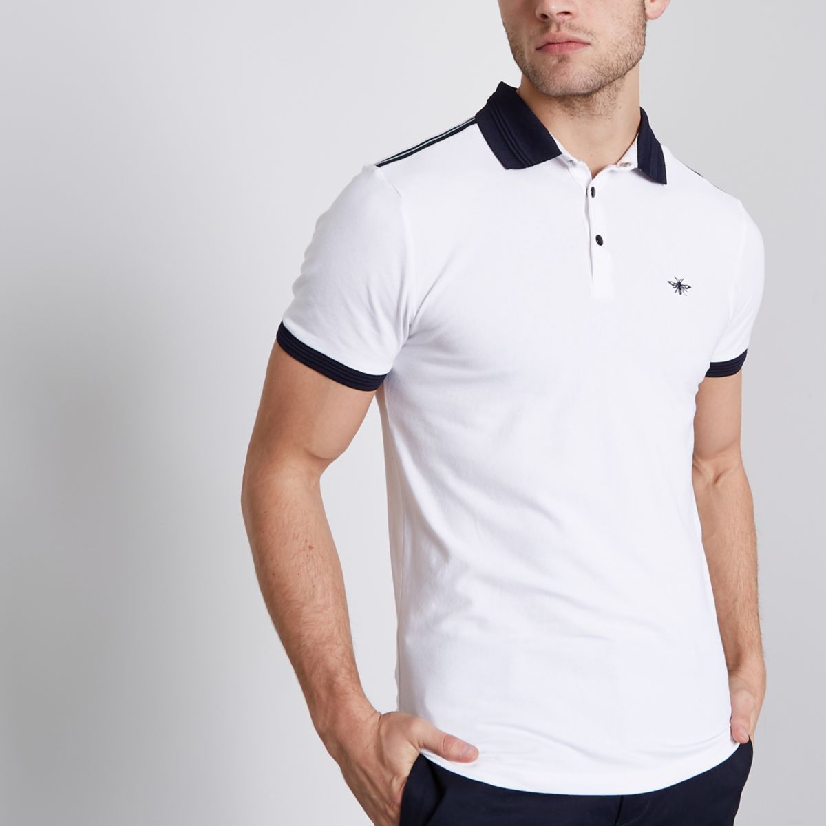 gant contrast polo shirts