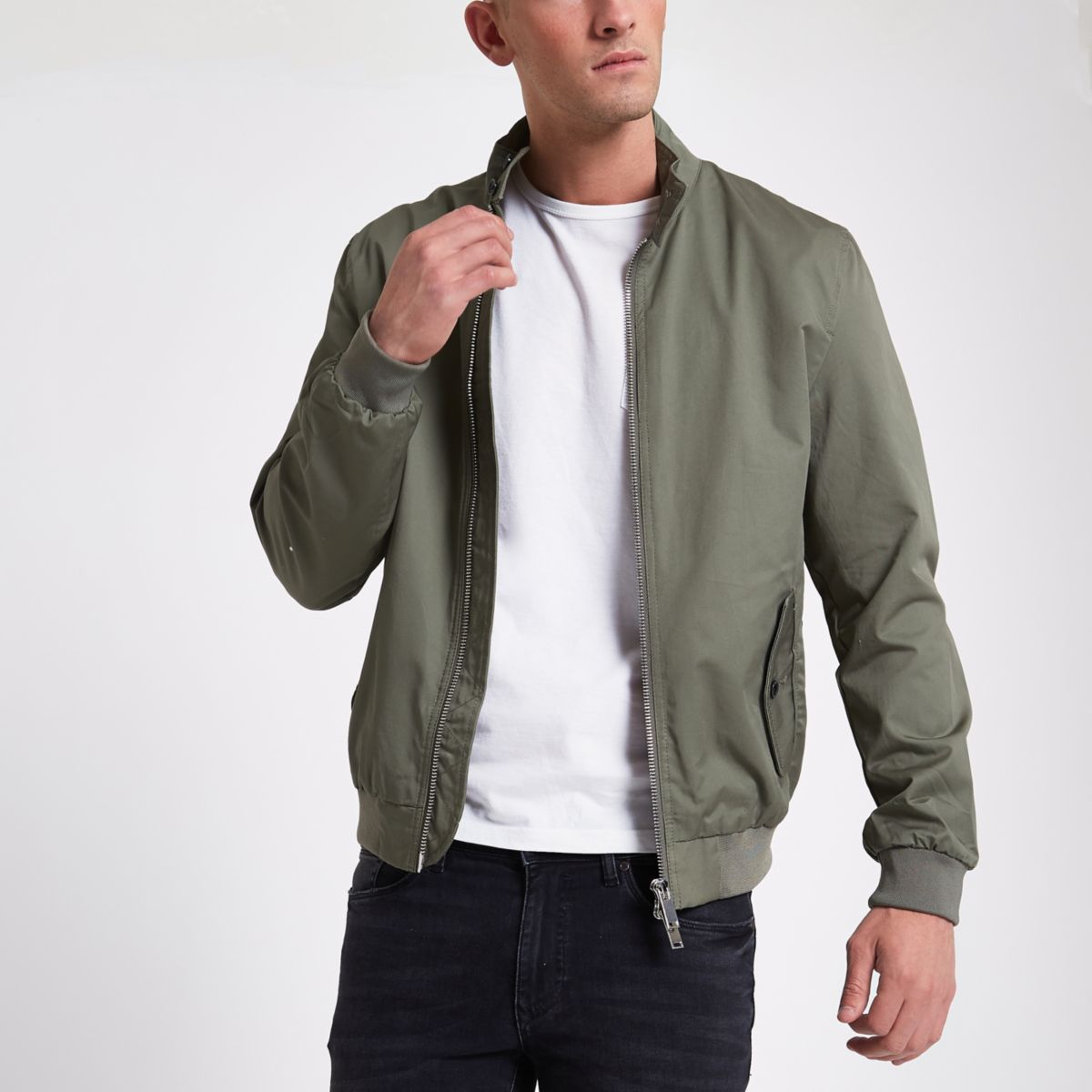 Download Green harrington jacket - Coats & Jackets - Sale - men