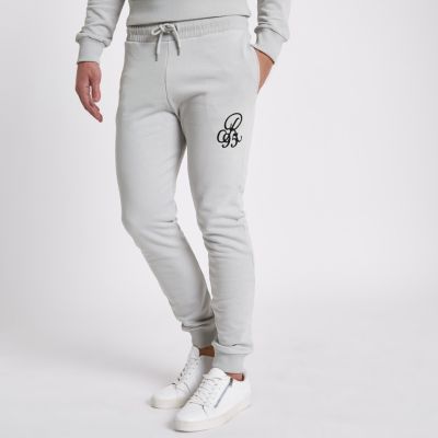 river island mens tracksuit bottoms