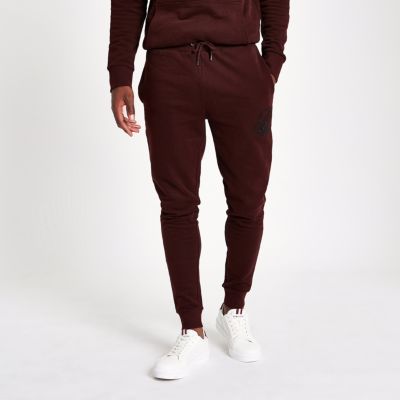 river island mens tracksuit bottoms