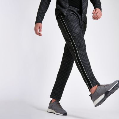 river island mens tracksuit bottoms