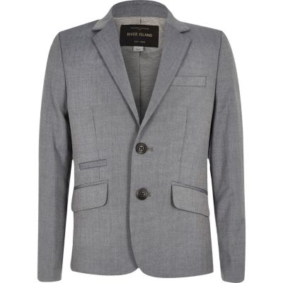 Boys light grey slim suit jacket - Occasionwear - Sale - boys