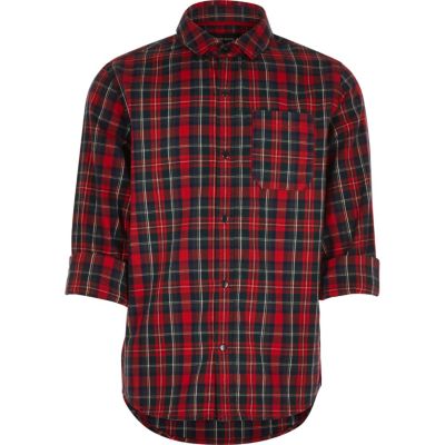 red check shirt matching pant