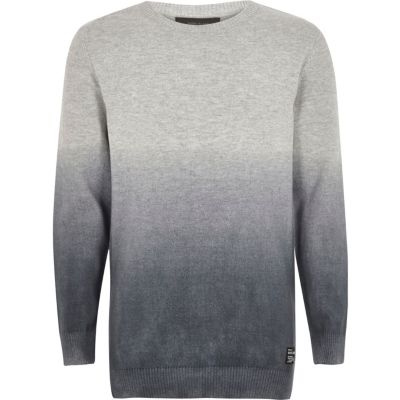 Boys grey faded jumper cardigans / jumpers boys