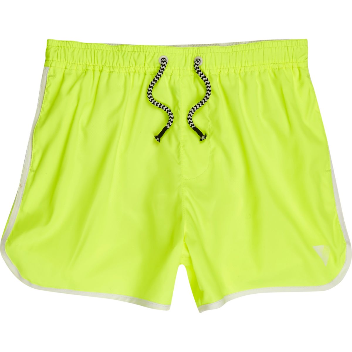 Boys fluro yellow runner swim trunks Vacation Shop Sale boys