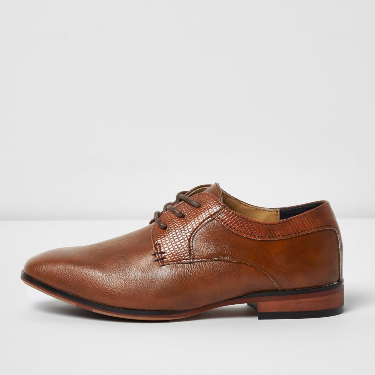 Boys tan brown pointed brogue shoes - Shoes - Footwear - boys