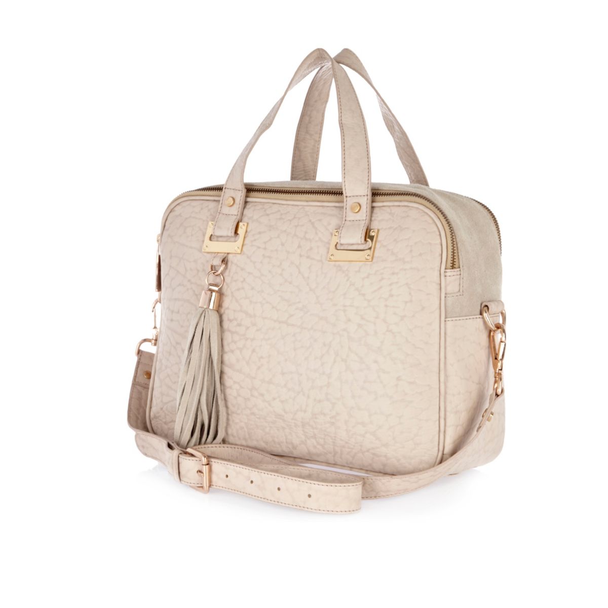 cream holdall