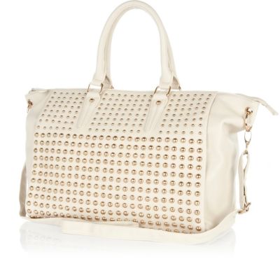 cream holdall