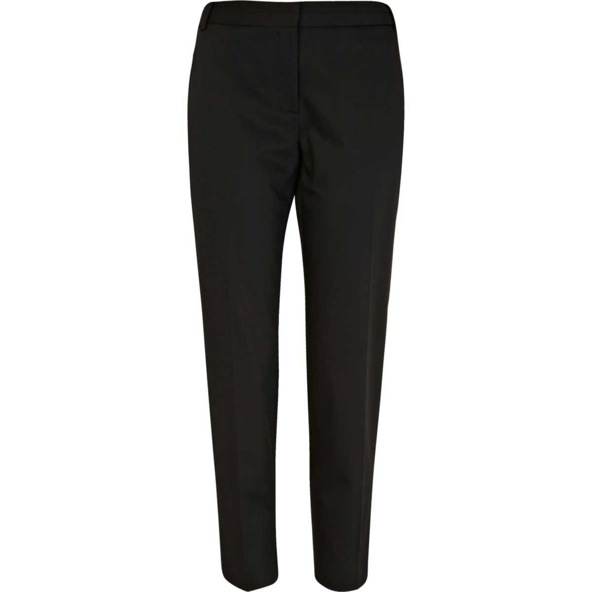 black smart jogger trousers