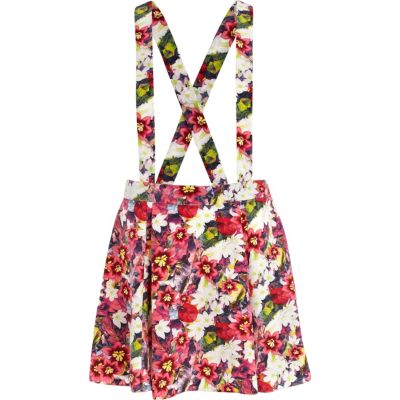 floral pinafore