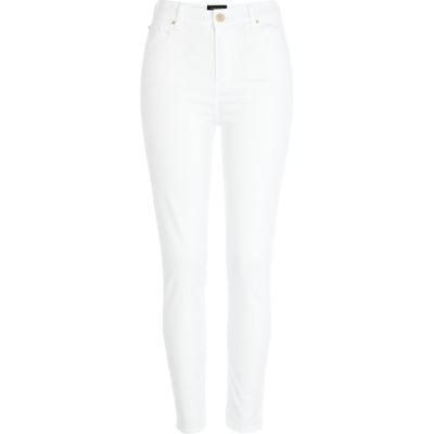 White Lana superskinny ankle grazer jeans - Jeans - Sale - women